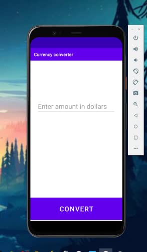 Currency converter (USD to RS.)