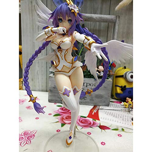 CUUGF Exquisito Anime japonés Hyperdimension Neptunia Victory Pudinu Bunny Girl Modelo Decoración Modelo Figura Adornos PVC Figuras de acción Juguetes Figuras coleccionables Regalos en Caja