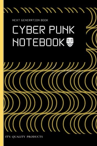 Cyber punk notebook: Cyber punk Security Anonymous Cyber Crime Ethical Hacking Gift Blank Lined Notebook Journal or Diary