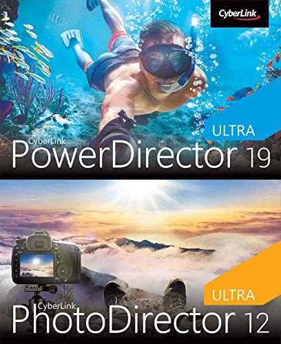 CyberLink PowerDirector 19 Ultra & PhotoDirector 12 Ultra Duo | PC | Código de activación PC enviado por email