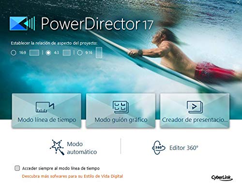 CyberLink PowerDirector 365 | 12 Meses | PC | Código de activación PC enviado por email