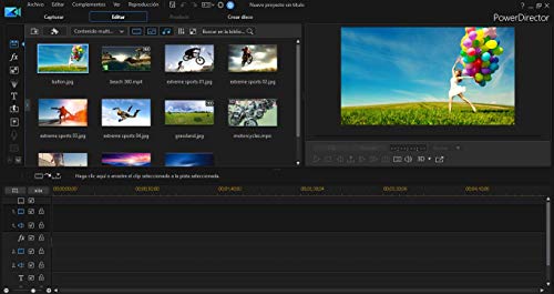CyberLink PowerDirector 365 | 12 Meses | PC | Código de activación PC enviado por email