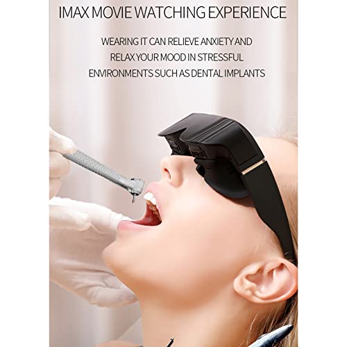 CYLZRCl Auriculares VR, Gafas Realidad Virtual, 3 Veces Mejora Calidad De Imagen, Experiencia Juego Estéreo 3D, Admite Plug and Play De Type-C, Puede Conectarse Computadora, PS4, Xbox, Switch