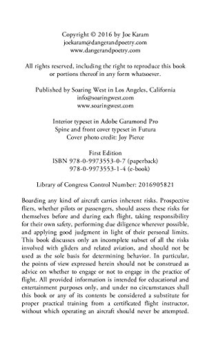 Danger and Poetry: One Glider Pilot's First Hundred Hours, from Flight School to Rescue Mission