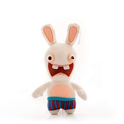 danyangshop Juguete De Peluche Hot Toys Rayman Raving Rabbids Rabbit Kawaii Plush Animation Rabbit Animal Kids Toys 25 Cm Muñecas De Trapo para Niños Regalo De Niñas