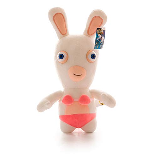 danyangshop Juguete De Peluche Hot Toys Rayman Raving Rabbids Rabbit Kawaii Plush Animation Rabbit Animal Kids Toys 25 Cm Muñecas De Trapo para Niños Regalo De Niñas