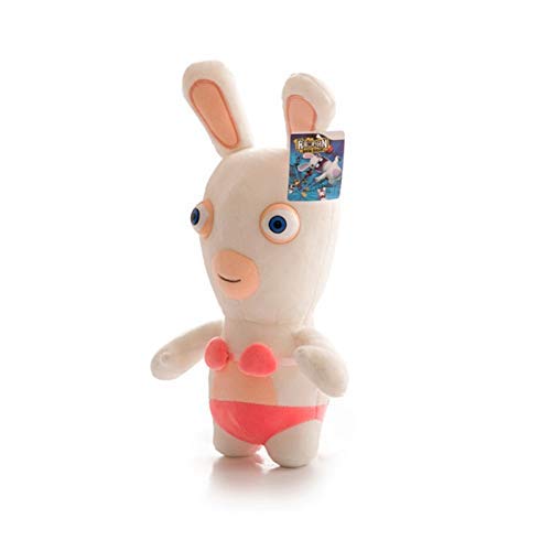 danyangshop Juguete De Peluche Hot Toys Rayman Raving Rabbids Rabbit Kawaii Plush Animation Rabbit Animal Kids Toys 25 Cm Muñecas De Trapo para Niños Regalo De Niñas