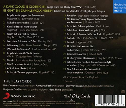 Dark Cloud: Lieder aus der Zeit des Dreißigjährigen Krieges (1618-1648) / Songs from the 30 Years' War 1618-1648