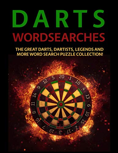 Darts Wordsearches: The Great Darts, Dartists, Legends and More Word Search Puzzle Collection!
