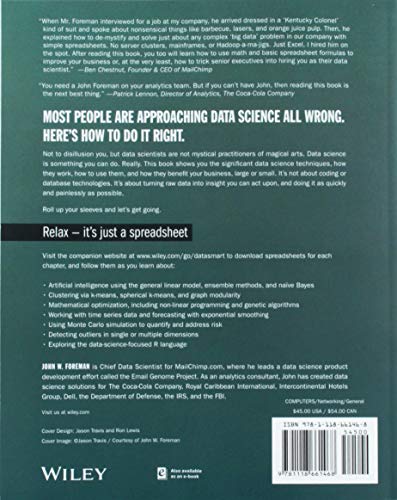 Data Smart: Using Data Science to Transform Information into Insight