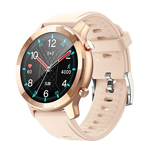 Dccioriu Reloj Inteligente para Hombre y Mujer, Pulsera de Actividad con Pulsómetro, Monitor de sueño, Podómetro y IP67 Impermeable, Reloj Deportivo para iOS y Android