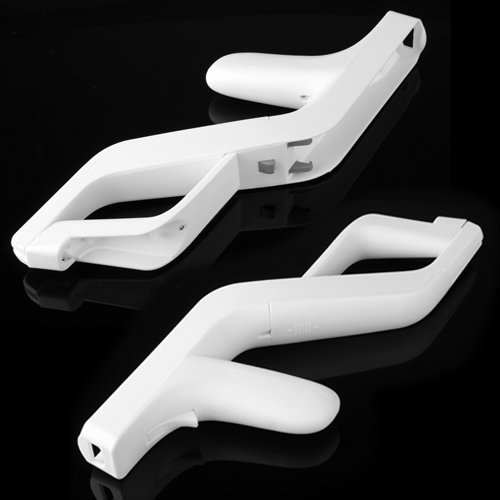 Dcolor 2 Zapper Pistola Gun para Mando Control Nintendo Wii