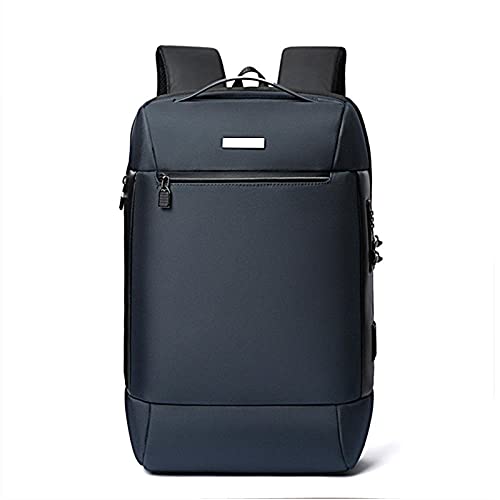 DDXJKL mochila Mochila multifunción casual de negocios de alta gama para hombre, mochila para viaje de negocios, bolso para computadora portátil-azul_18 pulgadas