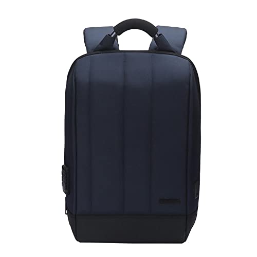 DDXJKL mochila Mochila para hombre de alta gama, viaje de trabajo, viaje, mochila para hombre, mochila para ordenador portátil-negro_17 pulgadas