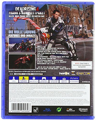 Dead Rising 4: Franks Komplettpaket (100% UNCUT) - PlayStation 4 [Importación alemana]