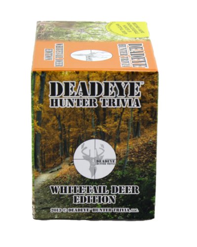 Deadeye Whitetail Deer Hunter Trivia Juego de cartas