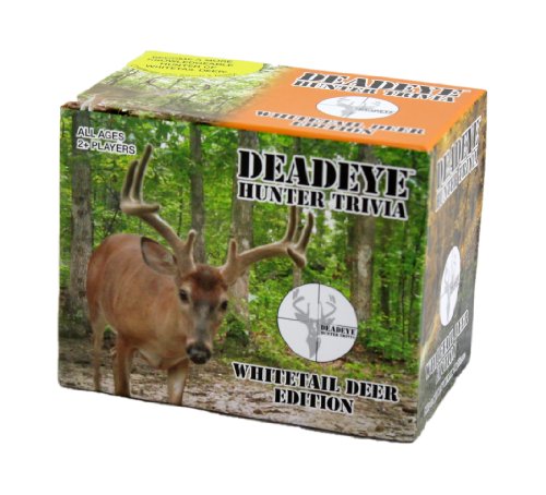 Deadeye Whitetail Deer Hunter Trivia Juego de cartas