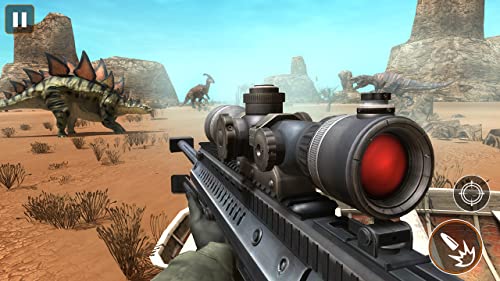 Deadly Dino Hunting Safari Adventure 3D: Hero Hunter of Jurassic Dinosaurs in Jungle Quest Fighting Simulator Game