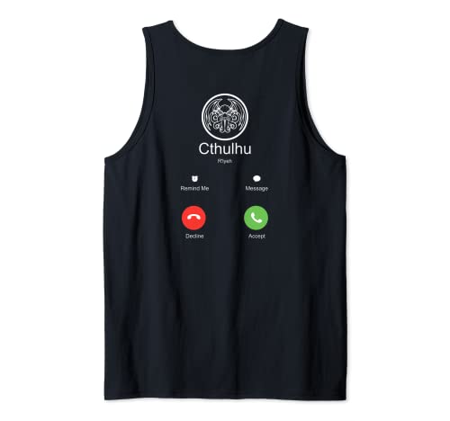 Death Call of Cthulhu Monster Mythos Goth Cthulhu Regalo Camiseta sin Mangas