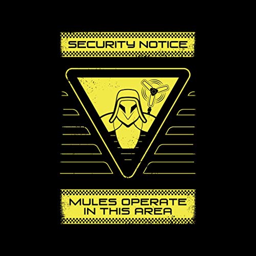Death Stranding Security Notice Mules In The Area Men's T-Shirt