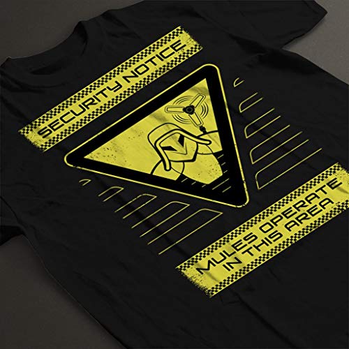Death Stranding Security Notice Mules In The Area Men's T-Shirt
