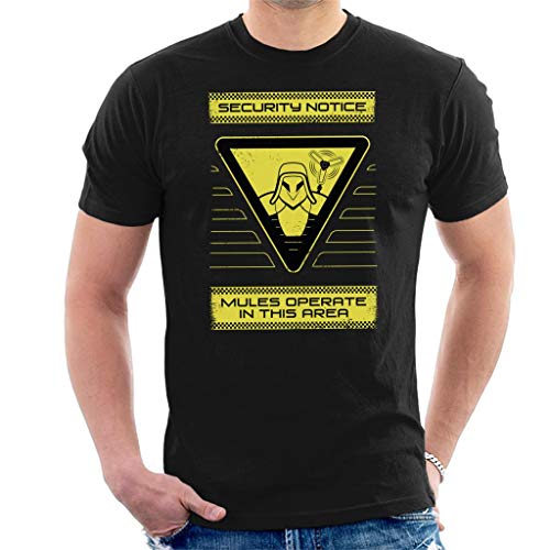 Death Stranding Security Notice Mules In The Area Men's T-Shirt