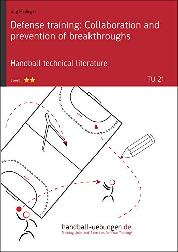 Defense training: Collaboration and prevention of breakthroughs (TU 21): Handball technical literature (Training unit) (English Edition)