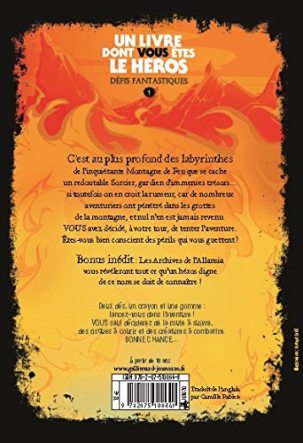 Défis fantastiques, 1 : Le Sorcier de la Montagne de Feu (Un livre dont vous êtes le héros)
