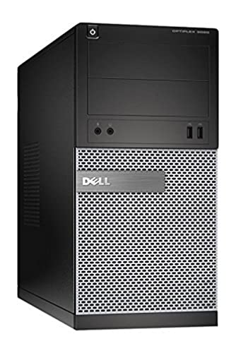 Dell 3020 Unidad Negro Central, Intel Core i5, 8 GB de RAM, 1 TB de Disco Duro, Intel HD Graphics 4600, Windows 8.1 Pro actualizable gratuitamente a Windows 10 (Importado)
