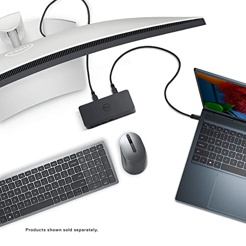 Dell 452-BBOT - Base de conexión (USB 3.0, USB A, USB B, 10, 100, 1000 Mbit/s, 1000BASE-T, 1000BASE-TX, 100BASE-T, 100BASE-TX, 10BASE-T), color negro