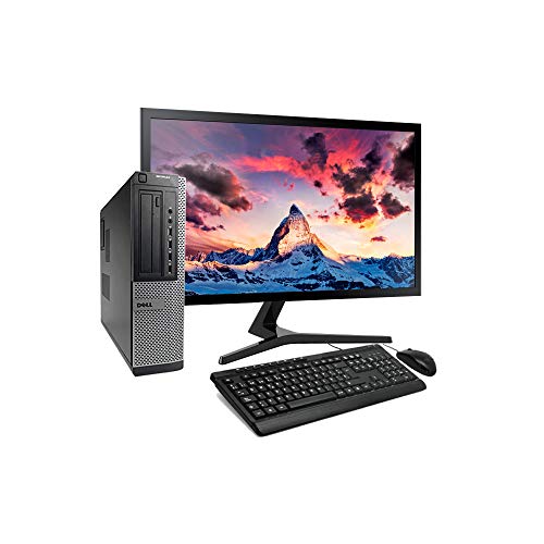 Dell 7010 - Ordenador de sobremesa + Monitor 27'' (Intel Core i5-3330, 8GB de RAM, Disco de 240 SSD, WiFi, Windows 10 Pro 64 bits) (Reacondicionado)