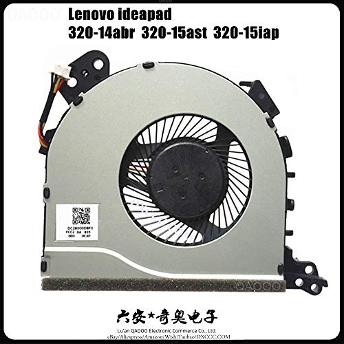 DENGHUXIE Ventilador para Lenovo Ideapad 320-15isk 320-15ikb 320-15ast 320-17ISK 520-15IKB 320-15iap 320-14abr 330-15ast 330c-15ibk