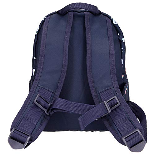 Depesche Ylvi & The Minimoomis Space 11169 - Mochila pequeña (27 x 21 x 3 cm, Correas Ajustables, Respaldo Acolchado, Espacioso Compartimento Principal, Ideal para la guardería)