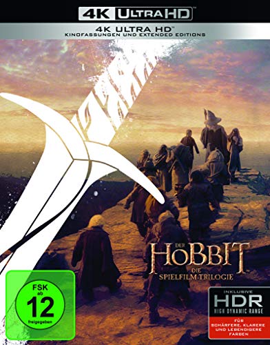 Der Hobbit: Die Spielfilm Trilogie - Extended Edition [4K UHD] [Alemania] [Blu-ray]