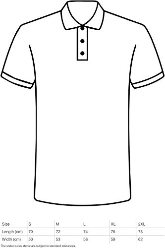 Desconocido Cartoon Styled Ambulance Emergency Call Funny Polo de Hombre XX-Large