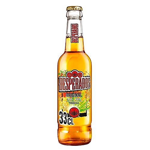 DESPERADOS cerveza con tequila botella 33 cl
