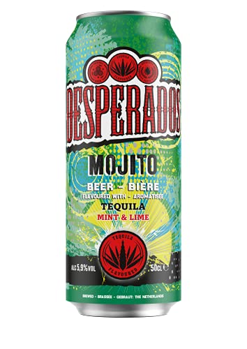 Desperados cerveza tequila mojito pack 24 latas 50cl - 7920 ml
