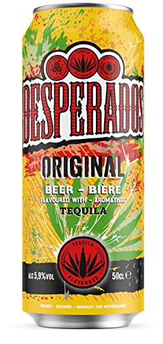 Desperados Cerveza Tequila Pack 24 Latas 50cl