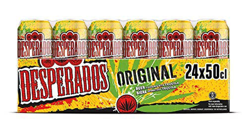 Desperados Cerveza Tequila Pack 24 Latas 50cl