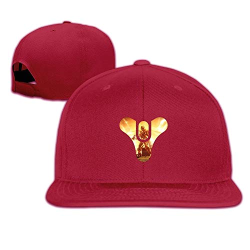Destiny The Taken King Unisex Fashion Cool Adjustable Snapback Baseball Cap Hat One Size Red
