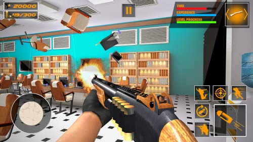 Destruye la oficina, el supermercado y el banco - Ultimate Target Gun Juegos de tiros para niños y shooter FPS 2018