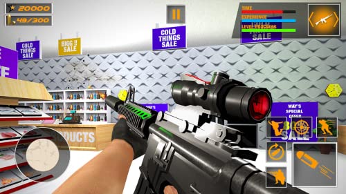 Destruye la oficina, el supermercado y el banco - Ultimate Target Gun Juegos de tiros para niños y shooter FPS 2018
