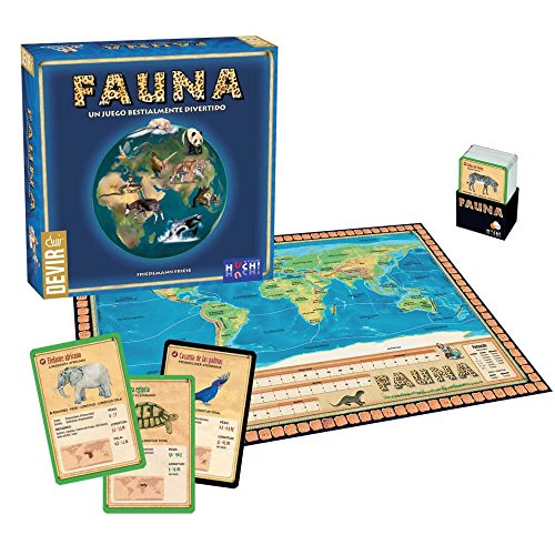 Devir- Fauna Juego de Mesa, Multicolor (223071)