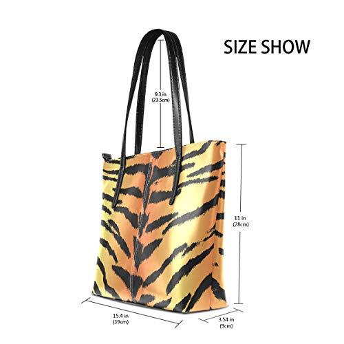 DEZIRO Tiger Skin - Bolso de hombro para mujer