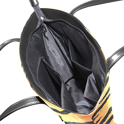 DEZIRO Tiger Skin - Bolso de hombro para mujer