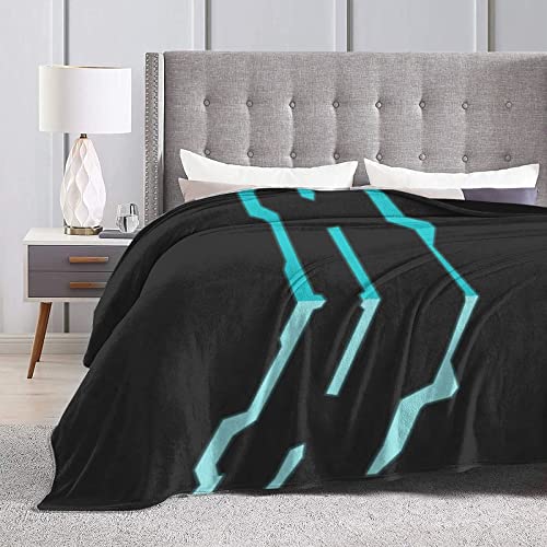 DGJL Dead Space Classic Character Illustration Logo Anime Cómodas Mantas de Micro Fleece Ultra Suave para Viajar Camping Casa Ropa de cama, Sala de estar, Mantas para todas las estaciones