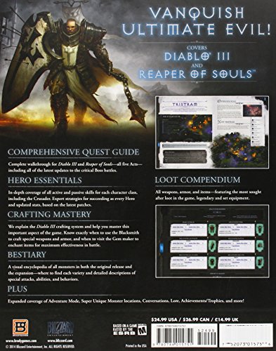 Diablo III: Reaper of Souls Ultimate Evil Edition Signature Series Strategy Guide
