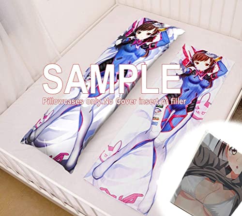 DIABOLIK LOVERS Animado Almohada Cubierta del Cuerpo de la Funda de Almohada Soft Lindas Fundas De ColchóN Cover De Sofa CojíN Dibujos Animados o Juegos Regalos para Anime Fans