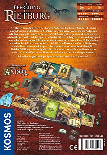 Die Befreiung der Rietburg - Ein Spiel in der Welt von Andor: 2 - 4 Spieler