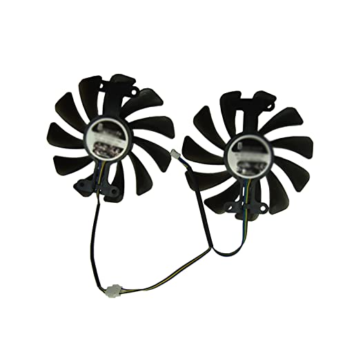 Diecast master Ventilador gráficos2 unids/Lote GTX1070 Gtx1070ti GTX1080 Ventilador, Fit for KFA2 Galaxy Geforce GTX 1070 1070Ti 1080 EXOC SNPR Tarjeta gráfica refrigeración reemplazar Ventilador